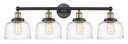 Bathroom Fixtures Four Lights by Innovations ( 405 | 616-4W-BAB-G713 Edison ) 