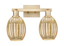 Bathroom Fixtures Two Lights by Innovations ( 405 | 716-2W-CB-G459-6ME Arcadia ) 