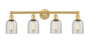 Bathroom Fixtures Four Lights by Innovations ( 405 | 616-4W-SG-G259 Edison ) 