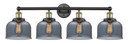 Bathroom Fixtures Four Lights by Innovations ( 405 | 616-4W-BAB-G73 Edison ) 