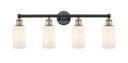 Bathroom Fixtures Four Lights by Innovations ( 405 | 616-4W-BAB-G801 Edison ) 