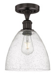 Semi-Flush Mts. Glass Down by Innovations ( 405 | 616-1F-OB-GBD-94 Edison ) 