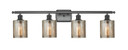 Bathroom Fixtures Four Lights by Innovations ( 405 | 516-4W-BK-G116-LED Ballston ) 
