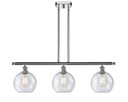 Linear/Island 3 Light Bar by Innovations ( 405 | 516-3I-PC-G124-8 Ballston ) 
