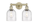 Bathroom Fixtures Two Lights by Innovations ( 405 | 616-2W-AB-G558-6SDY Edison ) 