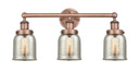 Bathroom Fixtures Three Lights by Innovations ( 405 | 616-3W-AC-G58 Edison ) 