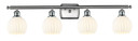 Bathroom Fixtures Four Lights by Innovations ( 405 | 516-4W-SN-G1217-6WV Ballston ) 