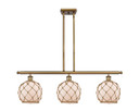 Linear/Island 3 Light Bar by Innovations ( 405 | 516-3I-BB-G121-8RB-LED Ballston ) 