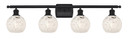 Bathroom Fixtures Four Lights by Innovations ( 405 | 516-4W-BK-G1216-6WM Ballston ) 