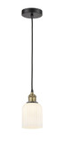 Mini Pendants Glass Down by Innovations ( 405 | 616-1P-BAB-G559-5GWH Edison ) 