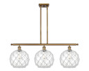 Linear/Island 3 Light Bar by Innovations ( 405 | 516-3I-BB-G122-10RW-LED Ballston ) 