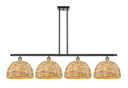 Linear/Island 4 Light + by Innovations ( 405 | 516-4I-BAB-RBD-12-NAT Ballston ) 