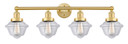 Bathroom Fixtures Four Lights by Innovations ( 405 | 616-4W-SG-G532 Edison ) 