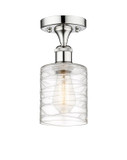 Semi-Flush Mts. Glass Down by Innovations ( 405 | 616-1F-PC-G1113 Edison ) 