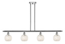 Linear/Island 4 Light + by Innovations ( 405 | 516-4I-PC-G1216-6WM Ballston ) 