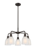 Mid. Chandeliers Glass Down by Innovations ( 405 | 516-5CR-OB-G441 Ballston ) 