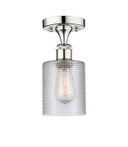 Semi-Flush Mts. Glass Down by Innovations ( 405 | 616-1F-PC-G112 Edison ) 
