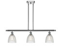 Linear/Island 3 Light Bar by Innovations ( 405 | 516-3I-PC-G382 Ballston ) 