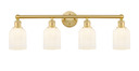 Bathroom Fixtures Four Lights by Innovations ( 405 | 616-4W-SG-G559-5GWH Edison ) 