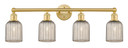 Bathroom Fixtures Four Lights by Innovations ( 405 | 616-4W-SG-G559-5ME Edison ) 