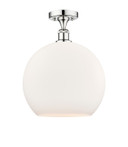 Semi-Flush Mts. Glass Down by Innovations ( 405 | 616-1F-PC-G121-14 Edison ) 