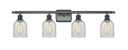 Bathroom Fixtures Four Lights by Innovations ( 405 | 516-4W-BK-G2511-LED Ballston ) 