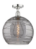 Semi-Flush Mts. Glass Down by Innovations ( 405 | 616-1F-PC-G1213-14SM Edison ) 