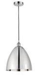 Pendants Metal Shade by Innovations ( 405 | 616-1P-PC-MBD-12-PC Edison ) 