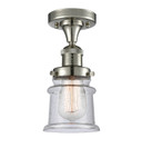 Semi-Flush Mts. Glass Down by Innovations ( 405 | 517-1CH-PN-G184S Franklin Restoration ) 