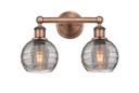 Bathroom Fixtures Two Lights by Innovations ( 405 | 616-2W-AC-G1213-6SM Edison ) 