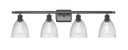 Bathroom Fixtures Four Lights by Innovations ( 405 | 516-4W-BK-G382-LED Ballston ) 