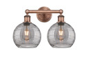Bathroom Fixtures Two Lights by Innovations ( 405 | 616-2W-AC-G1213-8SM Edison ) 