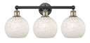 Bathroom Fixtures Three Lights by Innovations ( 405 | 616-3W-BAB-G1216-8WM Edison ) 