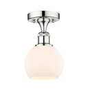 Semi-Flush Mts. Glass Down by Innovations ( 405 | 616-1F-PC-G121-6 Edison ) 