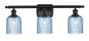 Bathroom Fixtures Three Lights by Innovations ( 405 | 516-3W-BK-G559-5BL Ballston ) 
