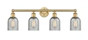Bathroom Fixtures Four Lights by Innovations ( 405 | 616-4W-BB-G257 Edison ) 