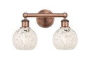 Bathroom Fixtures Two Lights by Innovations ( 405 | 616-2W-AC-G1216-6WM Edison ) 