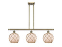 Linear/Island 3 Light Bar by Innovations ( 405 | 516-3I-AB-G121-8RB Ballston ) 