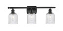 Bathroom Fixtures Three Lights by Innovations ( 405 | 516-3W-BK-G559-5SDY Ballston ) 