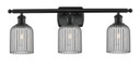 Bathroom Fixtures Three Lights by Innovations ( 405 | 516-3W-BK-G559-5SM Ballston ) 