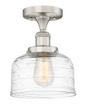 Semi-Flush Mts. Glass Down by Innovations ( 405 | 616-1F-SN-G713 Edison ) 