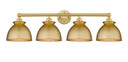 Bathroom Fixtures Four Lights by Innovations ( 405 | 616-4W-SG-M14-SG Edison ) 