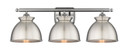 Bathroom Fixtures Three Lights by Innovations ( 405 | 516-3W-SN-M14-SN Ballston ) 