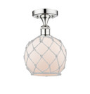 Semi-Flush Mts. Glass Down by Innovations ( 405 | 616-1F-PC-G121-8RW Edison ) 