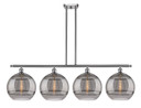 Linear/Island 4 Light + by Innovations ( 405 | 516-4I-SN-G556-12SM Ballston ) 
