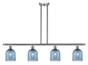 Linear/Island 4 Light + by Innovations ( 405 | 516-4I-SN-G558-6BL Ballston ) 