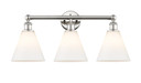 Bathroom Fixtures Three Lights by Innovations ( 405 | 616-3W-PN-GBC-81 Edison ) 