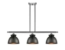 Linear/Island 3 Light Bar by Innovations ( 405 | 516-3I-SN-M14-BK Ballston ) 