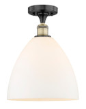 Semi-Flush Mts. Glass Down by Innovations ( 405 | 616-1F-BAB-GBD-121 Edison ) 