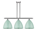Linear/Island 3 Light Bar by Innovations ( 405 | 516-3I-SN-MBD-12-SF Ballston ) 